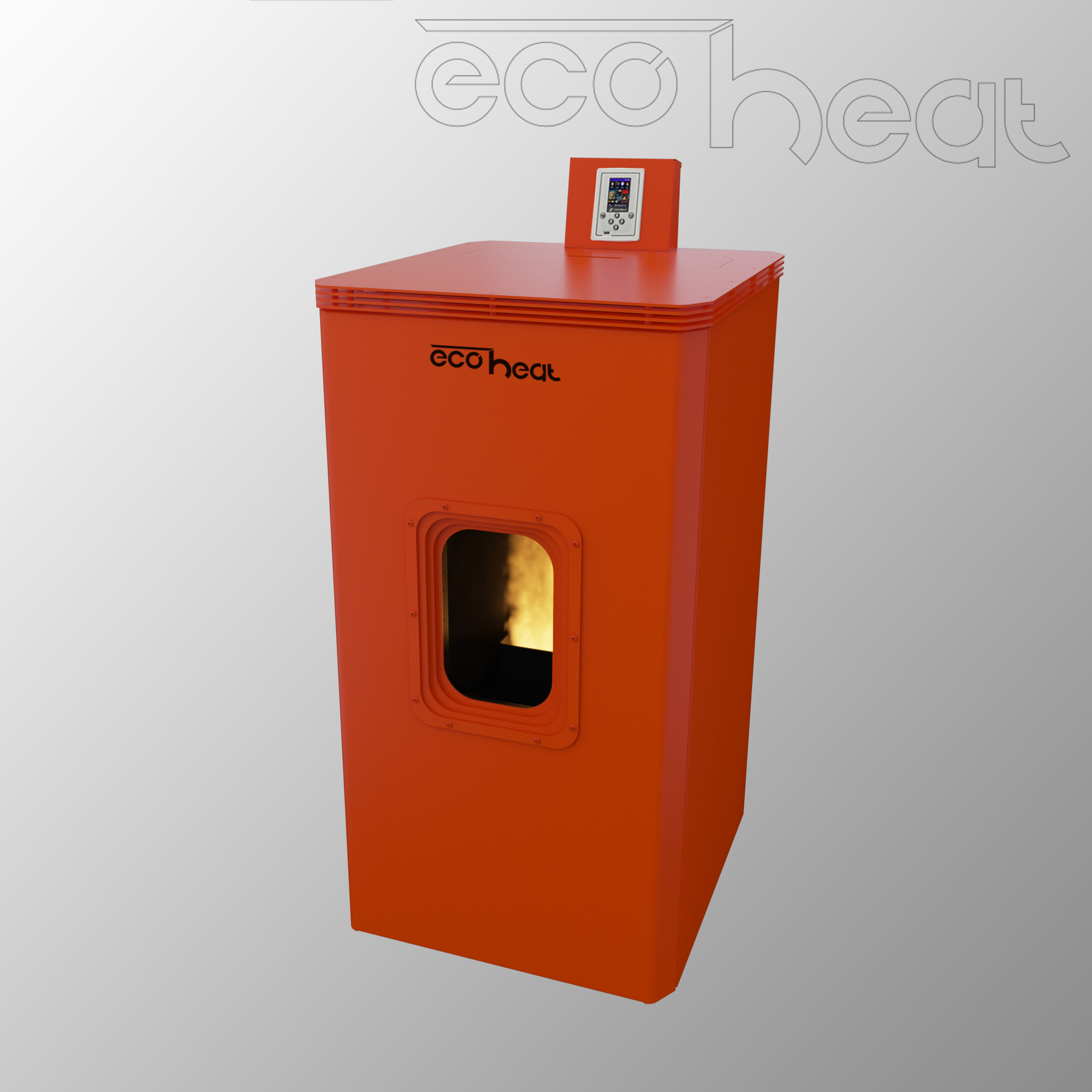 Пелетна камина ECOHEAT HOME